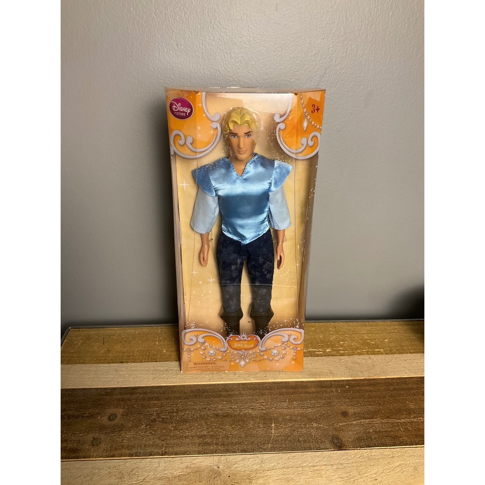 Disney Store Pocahontas Captain John Smith 12 Inch Classic Doll NIB